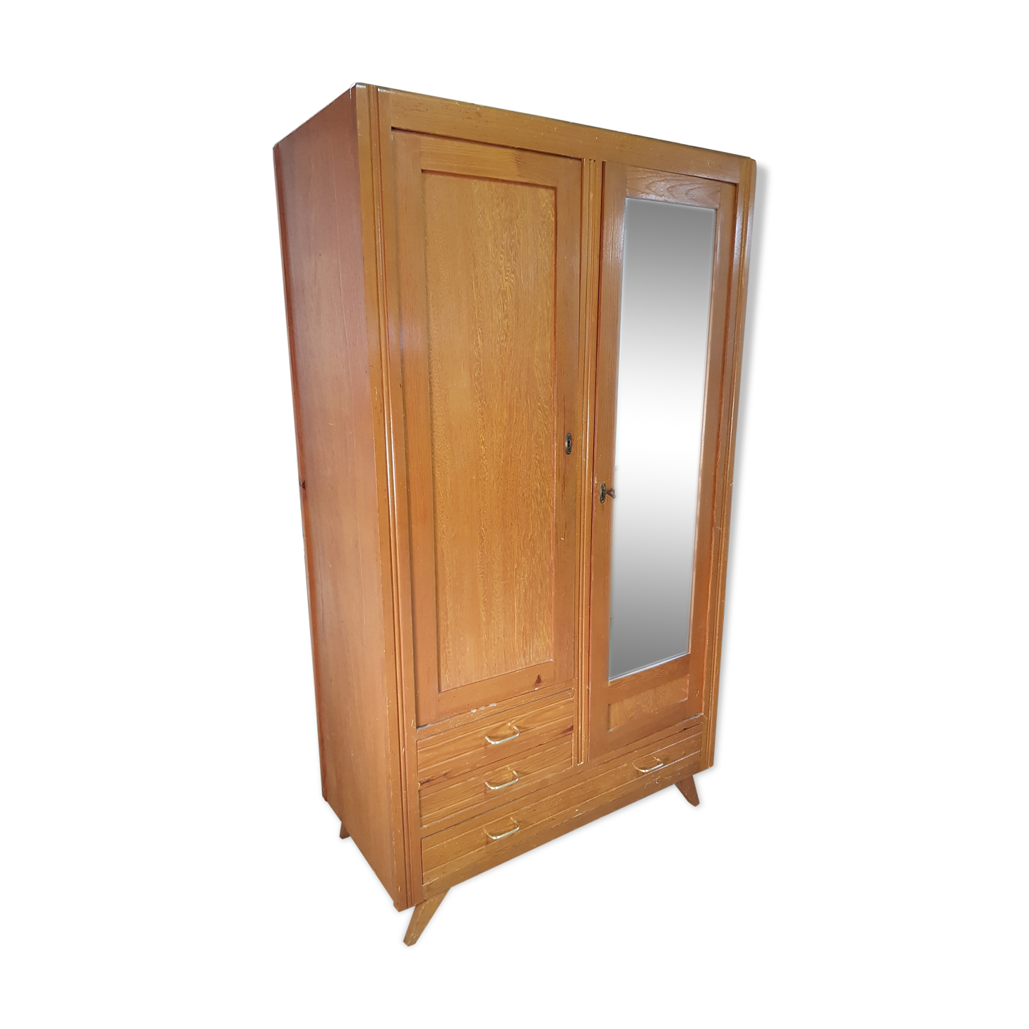 Vintage Parisian mirror cabinet