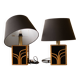 Paire de lampes à poser dans le gout de Vivai del Sud