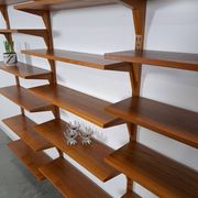 Deens Poul Cadovius Royal System modulair teak wandsysteem Cado