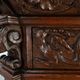Flemish renaissance "beeldenkast" cabinet in oak wood Antwerp, ca. 1630