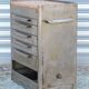 Former workshop maid, industrial furniture on wheels