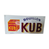 Plaque émaillée Bouillon kub