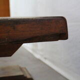 Brutalist elm coffee table