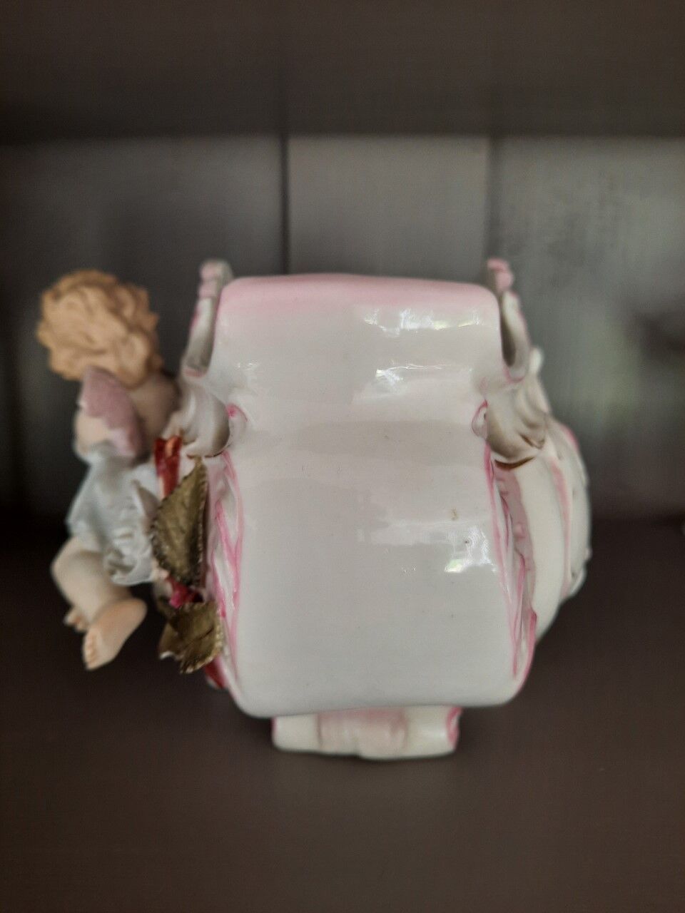 Jardinière centre de table barbotine