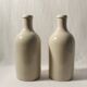 Set of 2 MKM bottles in stoneware - beige - 0,5L
