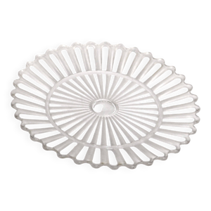 assiette cristal baccarat