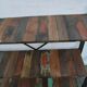 Industrial shelf in iron and wood