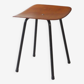 Modernist stool, Pagholtz, made in Germany, 1960