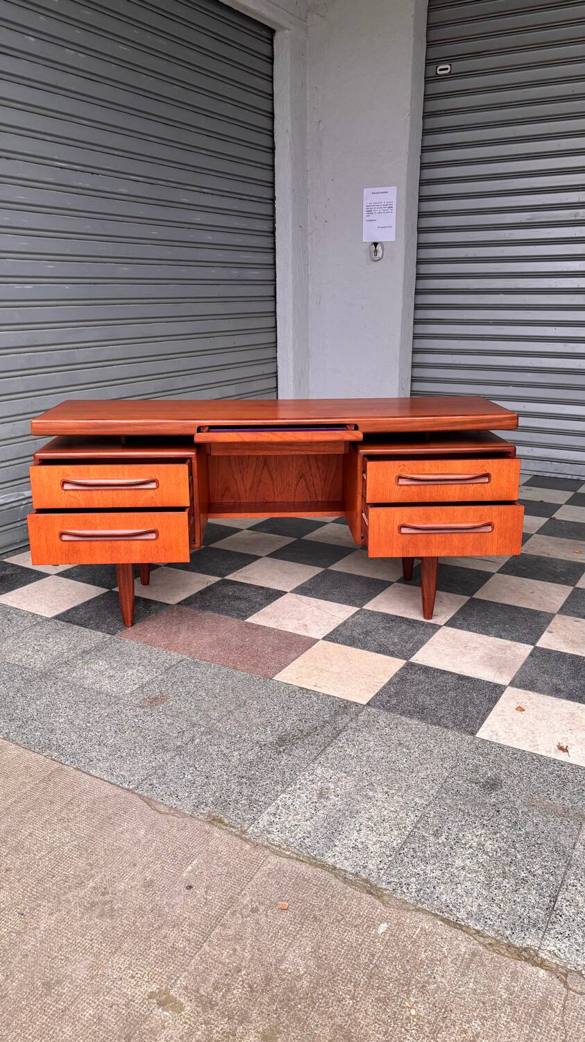 Gplan teak dressing table / desk / console