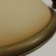 Round chandelier in glass and brass diameter 40cm