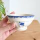 Digoin small faceted ceramic bowl