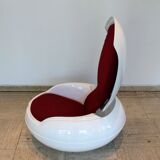 Garden Egg armchair by Peter Ghyczic for VEB Synthese-Werk, 1968.