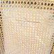 Lot de 6 chaises cannées