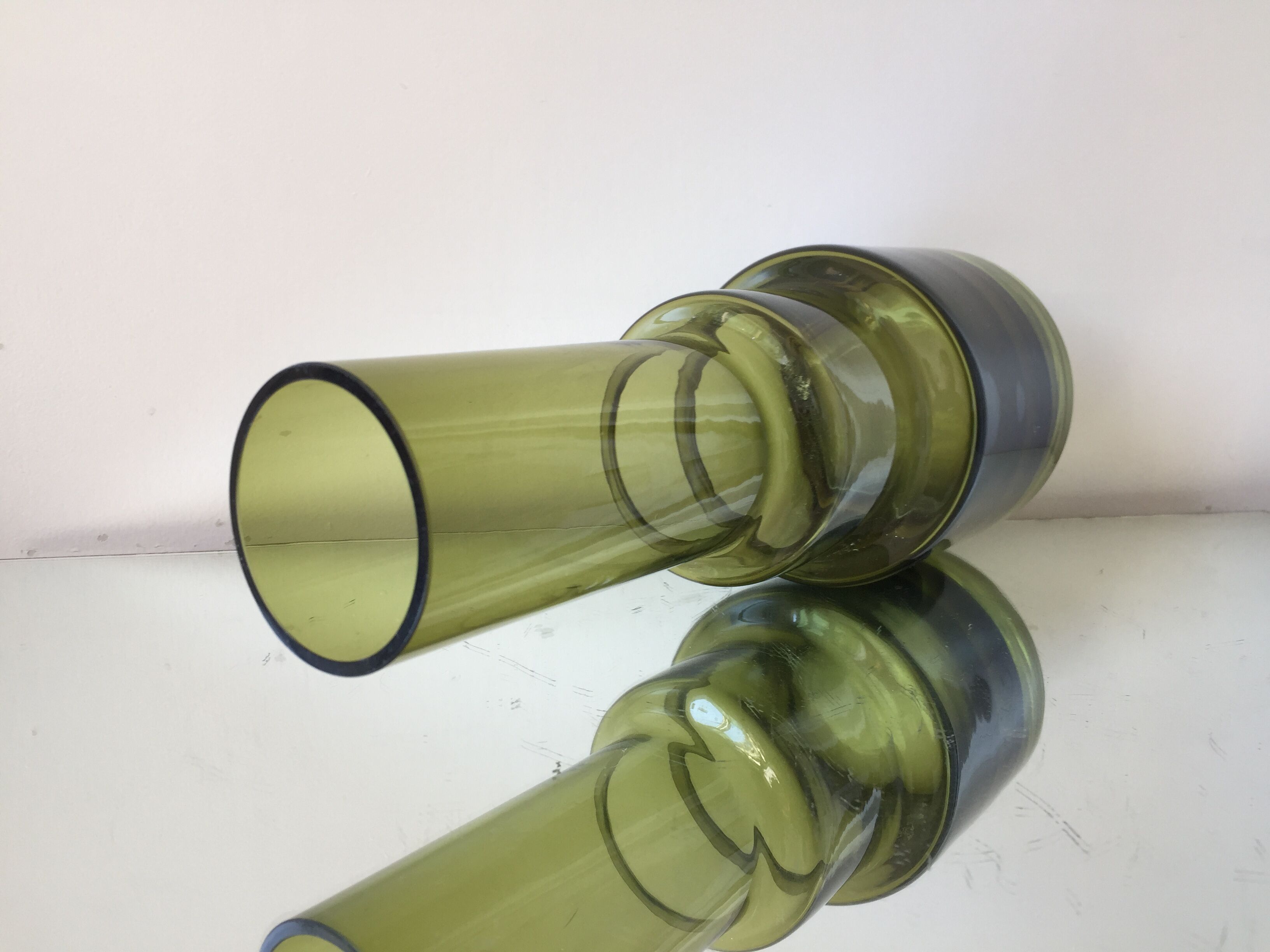 Finnish crystal vase 1960