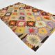 6x10 Geometric Style Vintage Kilim Rug,
