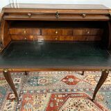 Desk cylinder marquetry louis xv period eighteenth