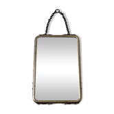 Small vintage barber mirror 50's