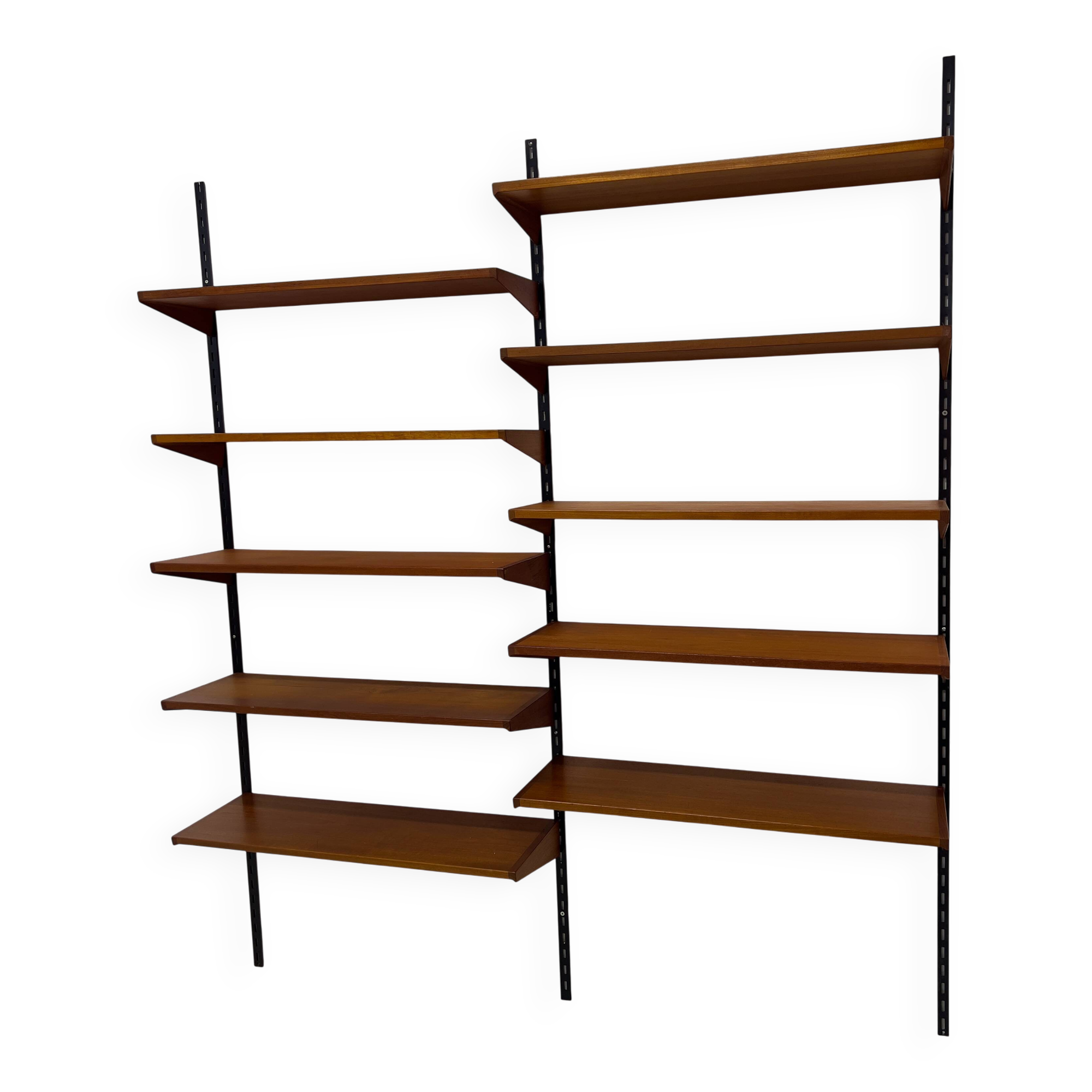 Teak Shelving System By Kai Kristiansen For Feldballes