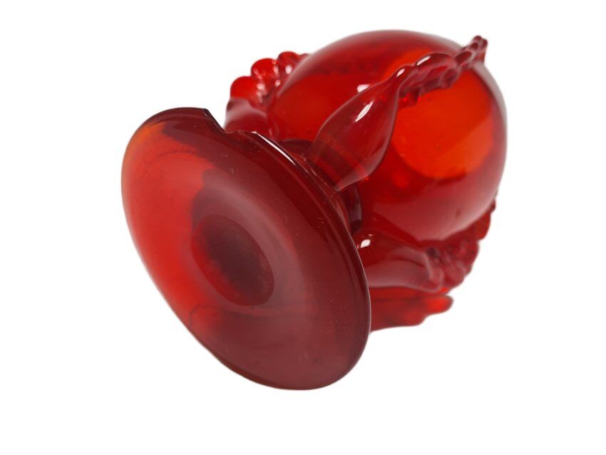 Vase par J. Słuczan-Orkusz pour l'Institut de Verrerie de Cracovie, Pologne, années 1970.