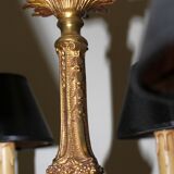 Louis XV style chandelier.