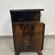Art Deco metal bedside table