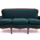 Antique sofa, late 19th century, France, after renovation.