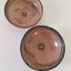 Pair of bowls signed A. Serghini