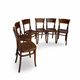 Set of six Authentic antique bentwood chairs, Antonio Volpe