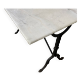 Marble top bistro table