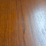 1960 stamped round teak dining table