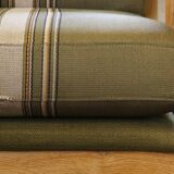 Vintage Danish light oak low back lounge chairs, 1960s, set of 2