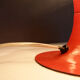 Lampe rouge vintage
