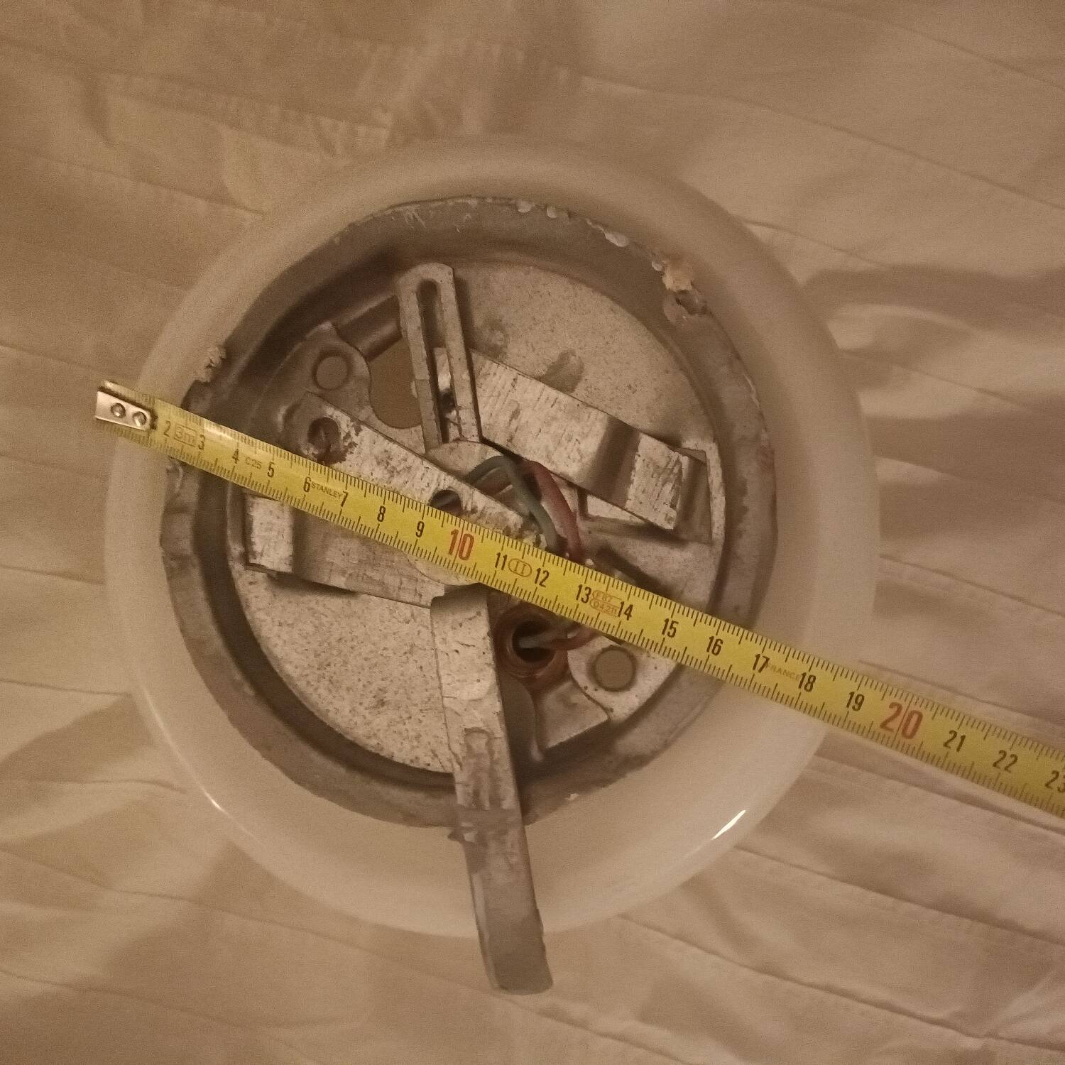 Wall light, white opal ceiling light