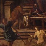 Great 17th century Italian painting, Herod's Banquet