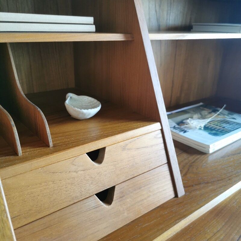 Danish vintage teak secretary