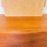 Set of 2 entry console furniture with 60s mirror