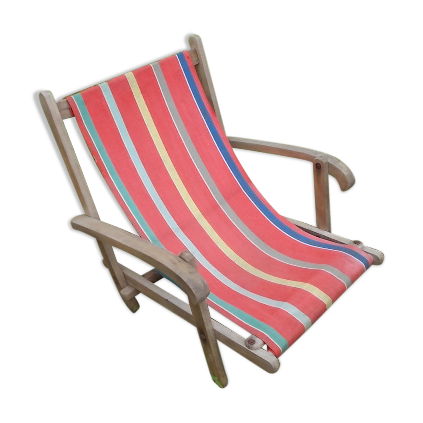 Vintage deckchair