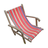 Vintage deckchair