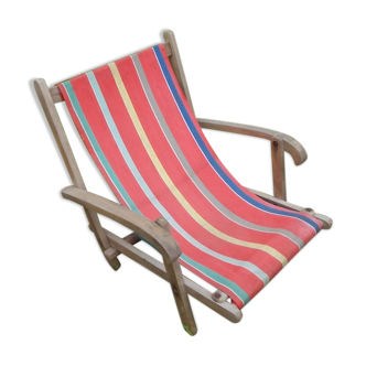 Vintage deckchair