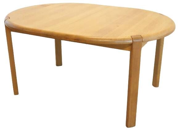 Niels Bach oval dining table 'Korshavn' - japandi / vintage / Danish design