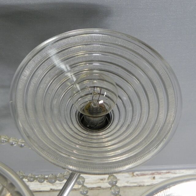 Art Deco hanging lamp G. Leleu