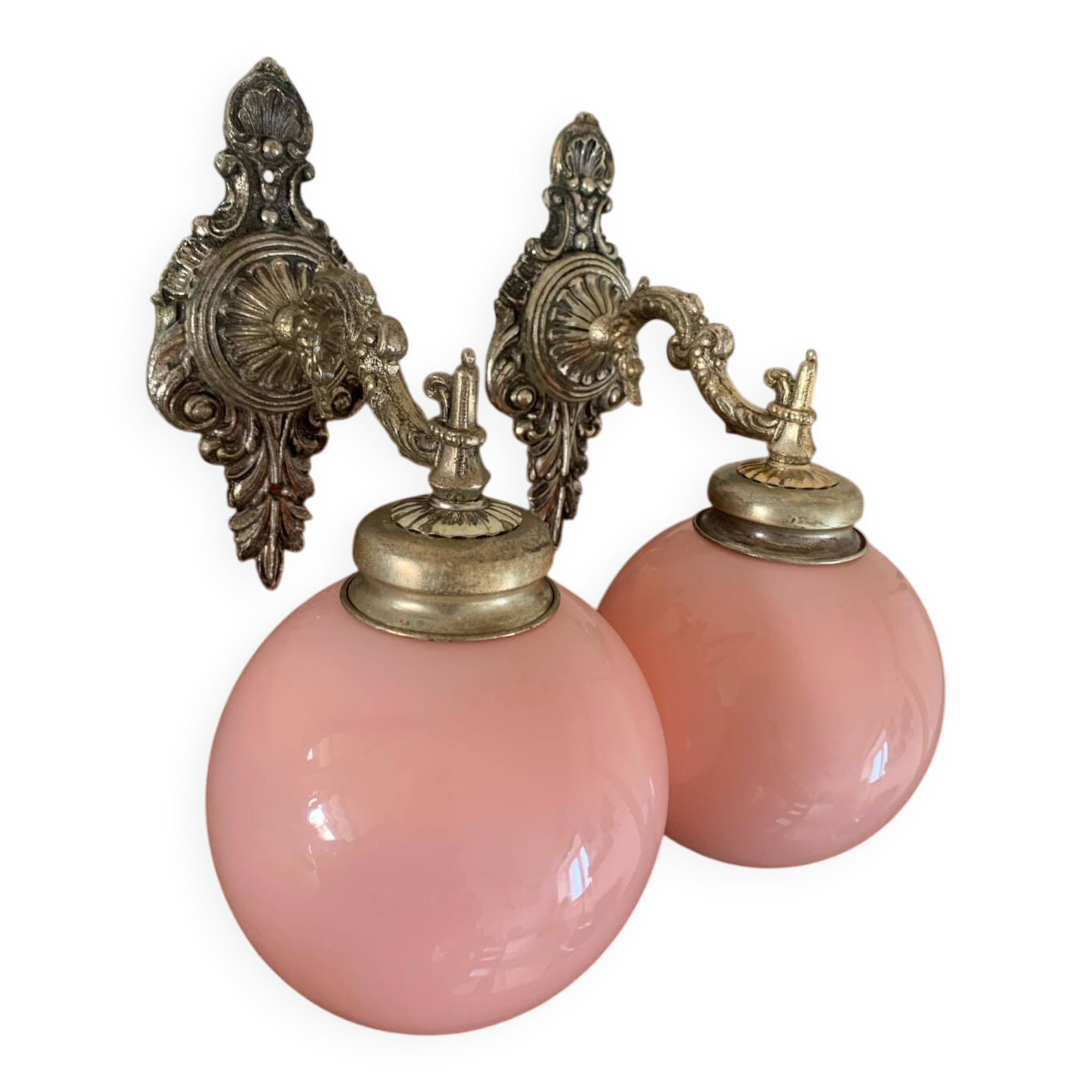 Pair of antique wall sconces