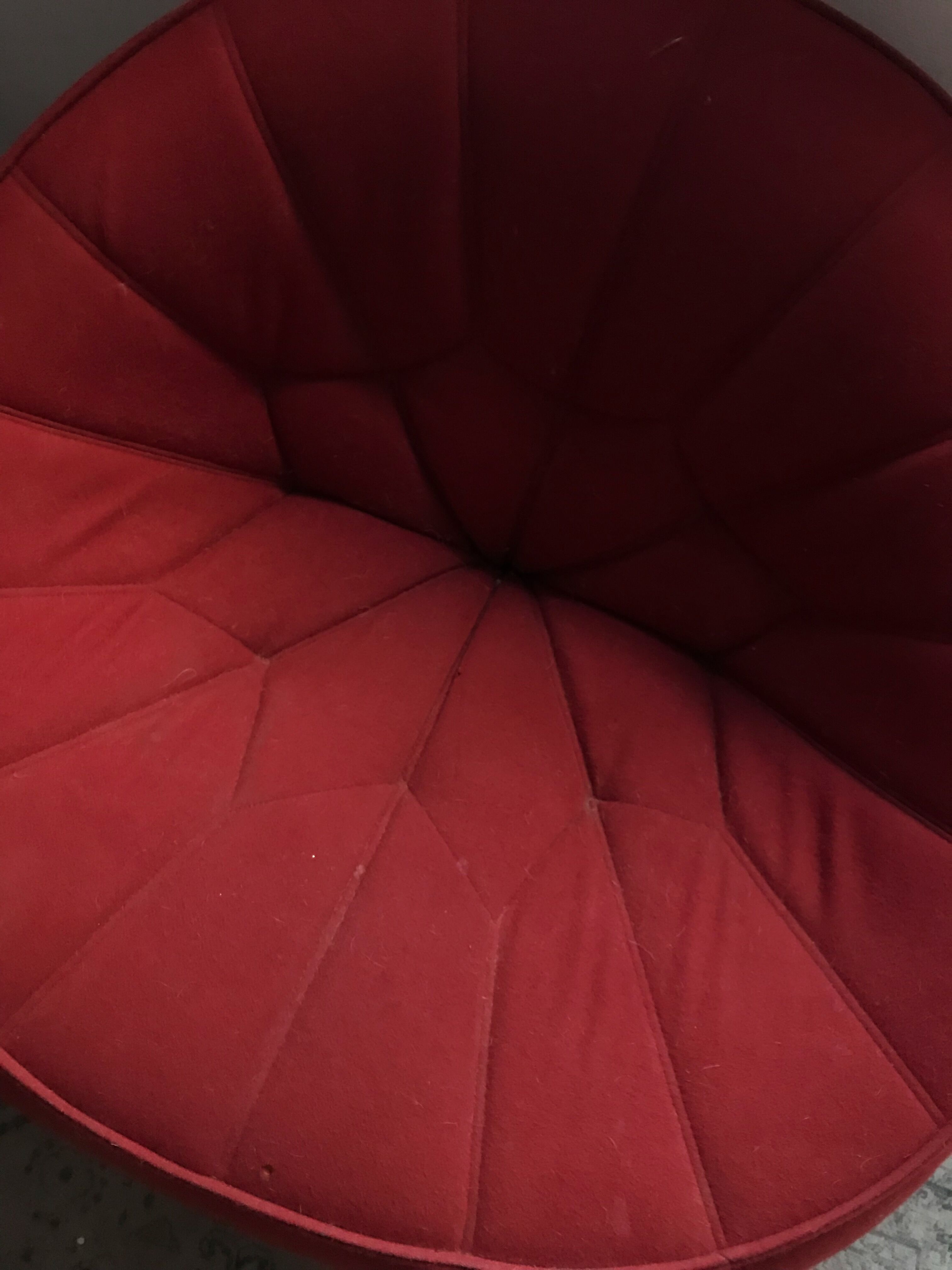 Cinna Ottoman swivel chair - Noé Duchaufour-Lawrance