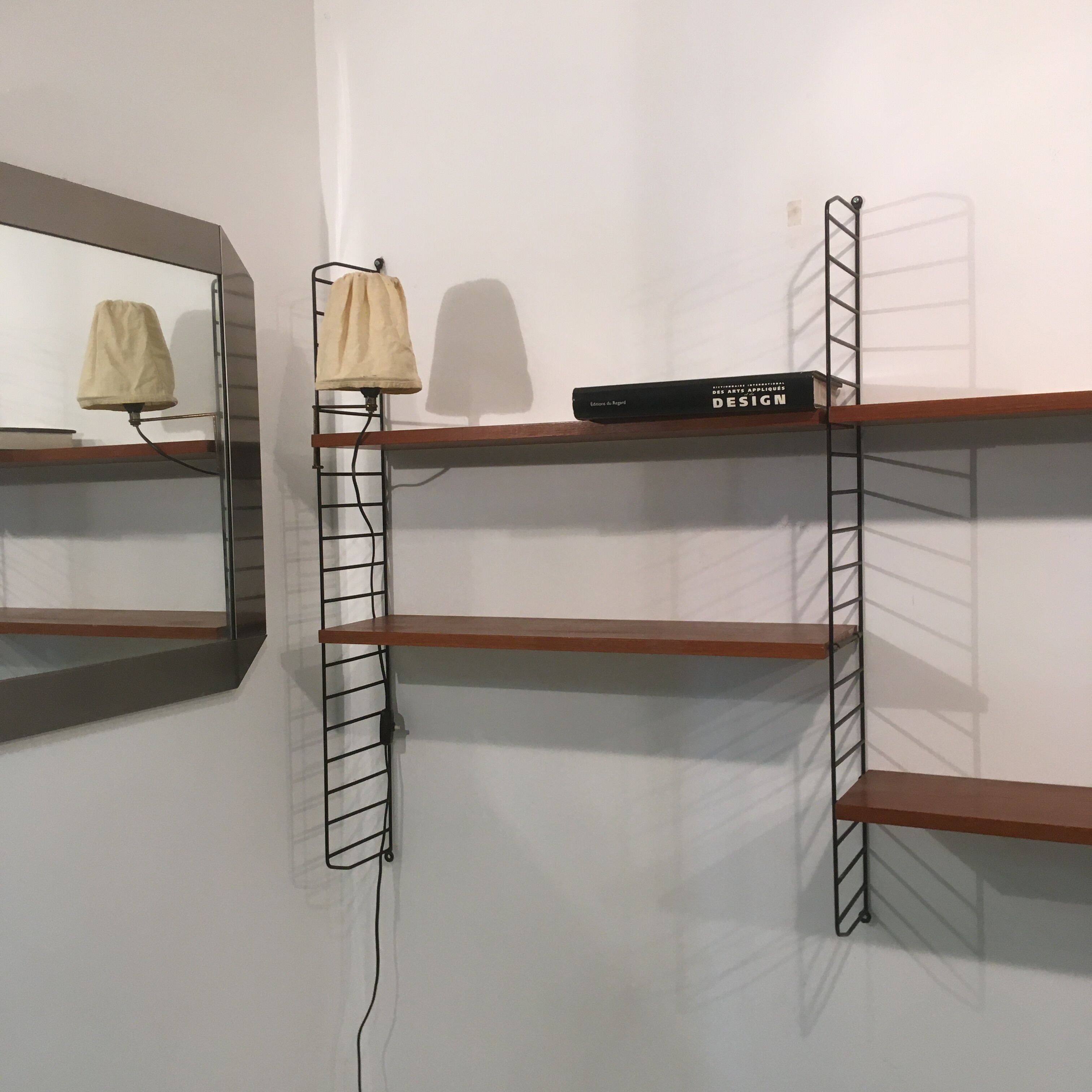 "STRING" shelf, Vintage (1950) and Modulable