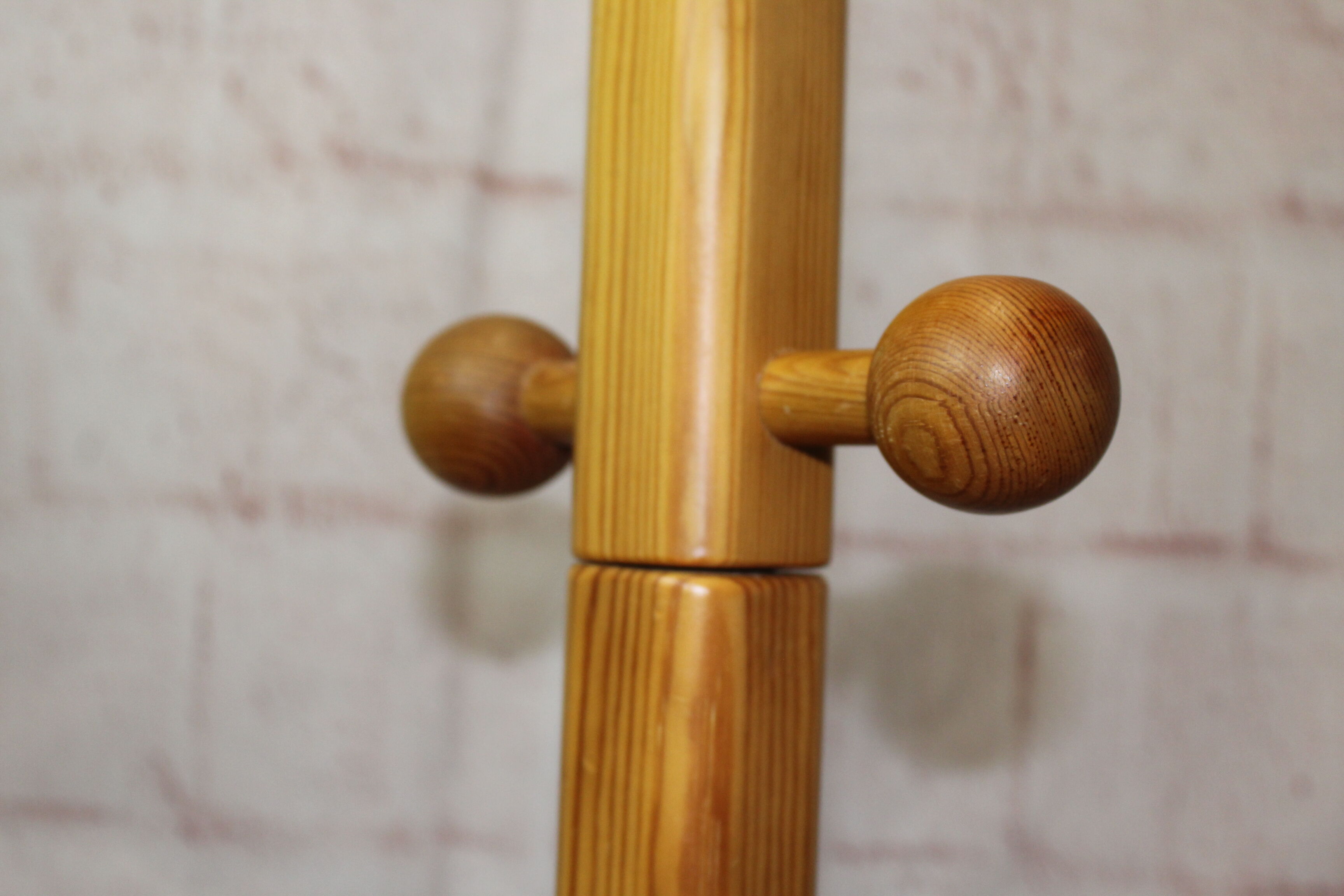 Coat rack on foot vintage scandinavian design