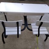 Double school desk