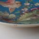 Exotic bird plate late 19th century - B & Cie Creil & Montereau