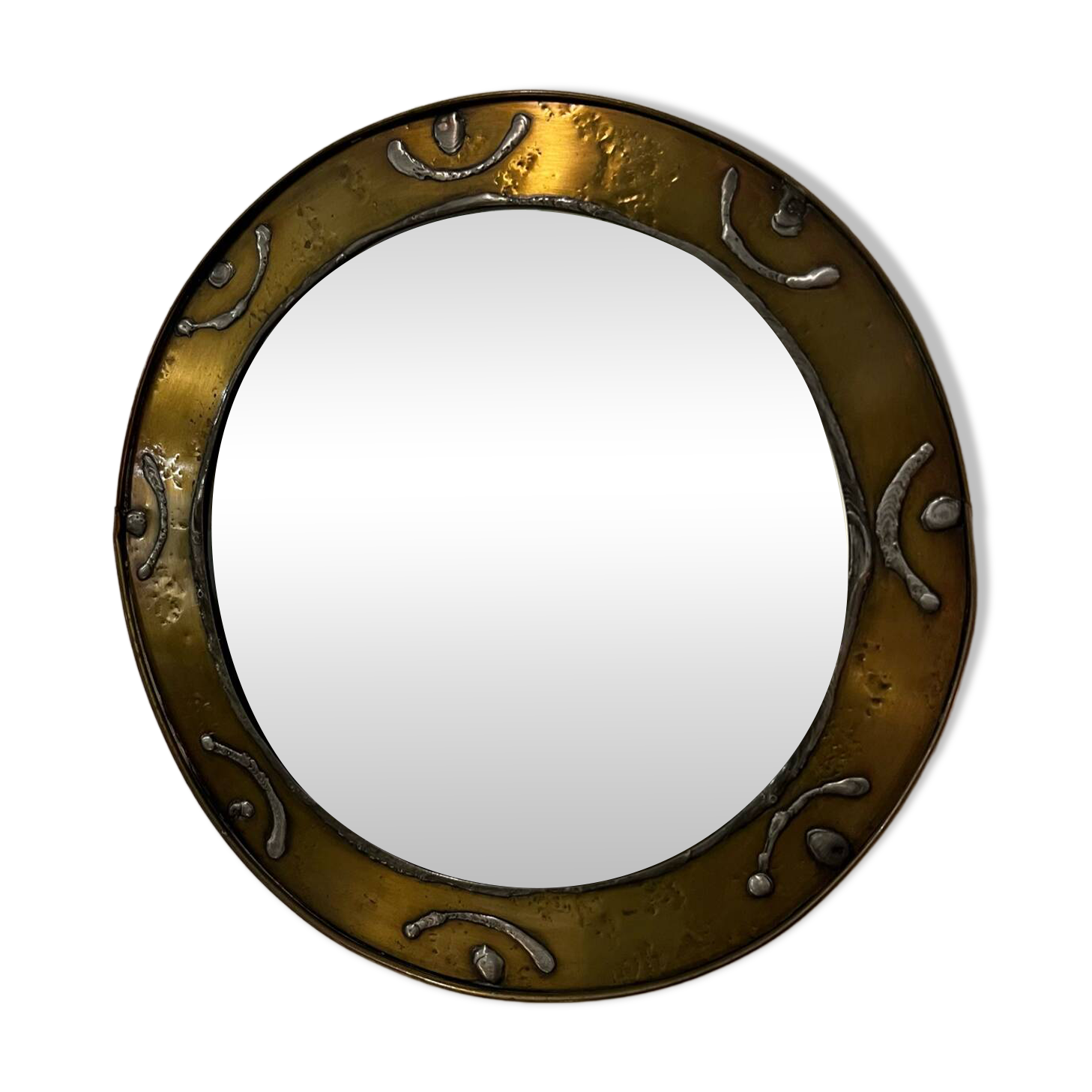Brutalist mirror