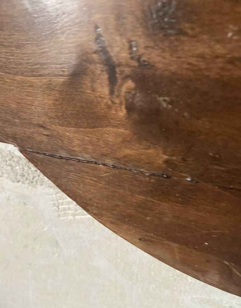 Antique piece of furniture with walnut drawers to hang