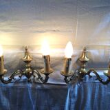 Pair of sconces 2 lights louis XVI style